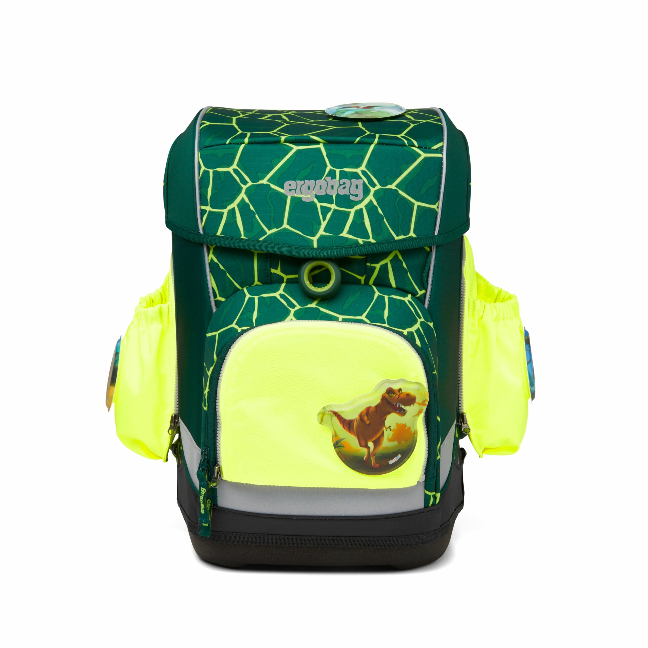 Ergobag Fluo Seitentaschen Zip-Set Gelb - lechner & hayn Papeterie Shop