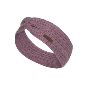 Knit Factory Stirnband "Joy" lilac