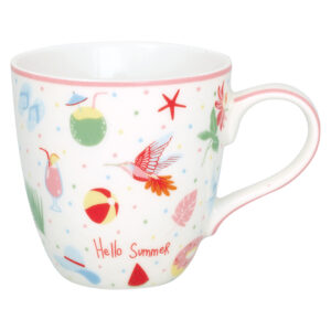 GreenGate Kids Mug "Lula" White