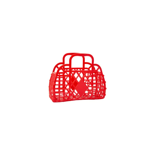 Sun Jellies "Retro Basket" Mini rot
